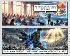 Read THE EDGE SAGA  1 Page 3 in Hindi
