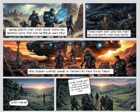 Read THE EDGE SAGA  1 Page 5 in Hindi