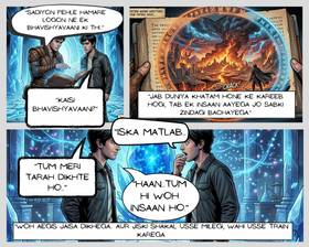 Read THE EDGE SAGA  1 Page 8 in Hindi