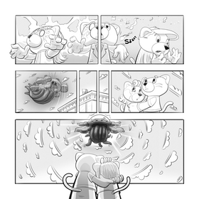 Read Feline Guardian Squadron TokuCatsu  2 Page 3 in English