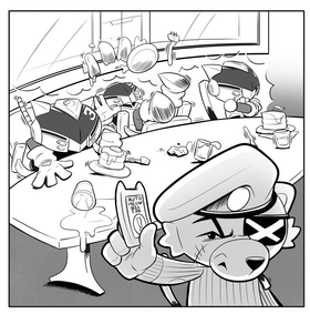 Read Feline Guardian Squadron TokuCatsu  4 Page 8 in English