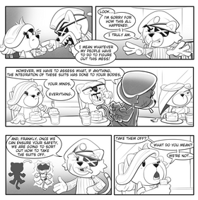 Read Feline Guardian Squadron TokuCatsu  4 Page 7 in English