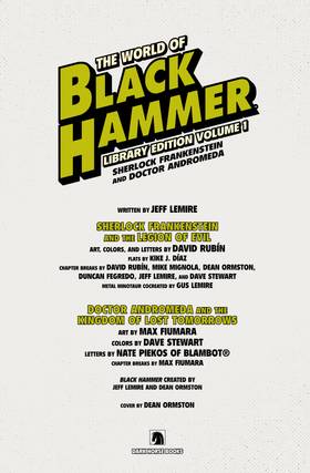 Read The World of Black Hammer  1 Page 5 in English