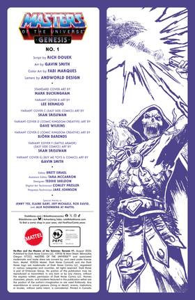 Read Masters of the Universe: Genesis  1 Page 2 in English