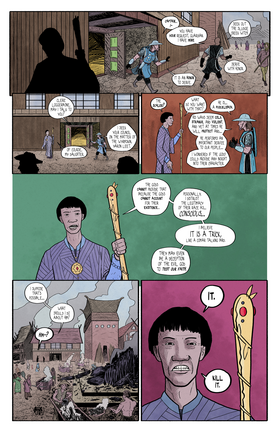 Read Side Questers  4 Page 6 in English
