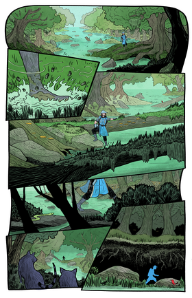 Read Side Questers  4 Page 8 in English