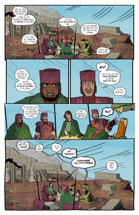 Read Side Questers  6 Page 5 in English