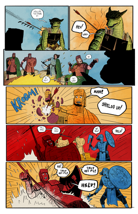 Read Side Questers  6 Page 9 in English