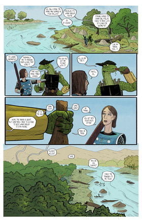 Read Side Questers  7 Page 4 in English