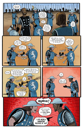 Read Side Questers  7 Page 6 in English