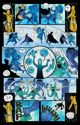 Read Side Questers  8 Page 4 in English