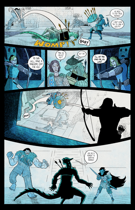 Read Side Questers  8 Page 5 in English