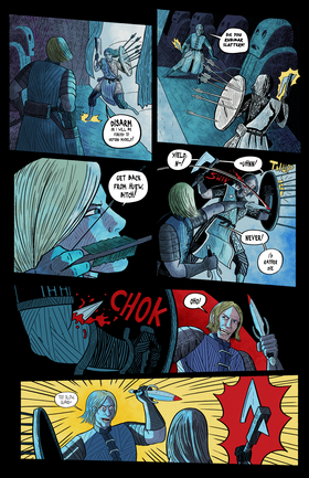 Read Side Questers  8 Page 6 in English