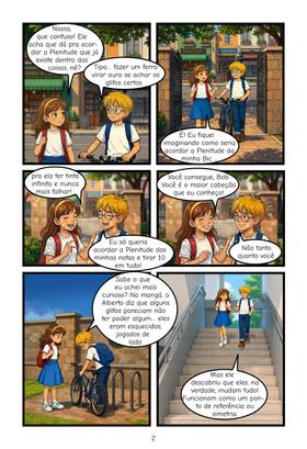 Read Pequenos Heróis Primos  1 Page 3 in Brazilian Portuguese