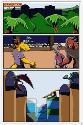 Read Aquillo Comics: Jurassic Sentries Vol 1  1 Page 2 in English
