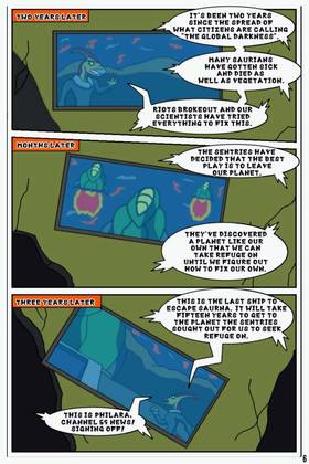 Read Aquillo Comics: Jurassic Sentries Vol 1  1 Page 7 in English