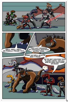 Read Aquillo Comics: Jurassic Sentries Vol 1  1 Page 10 in English