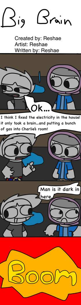 SuperReshioComics-Big Brain