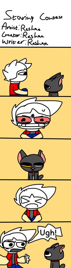 SuperReshioComics-Staring Contest