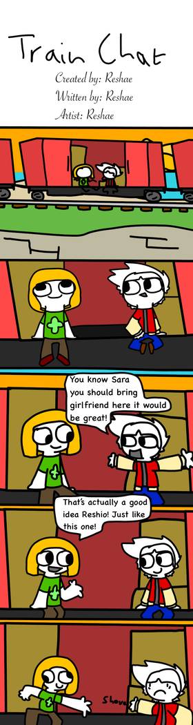 SuperReshioComics-Train Chat