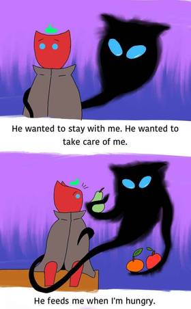 Read my shadow takes care of me   1 Page 7 in English