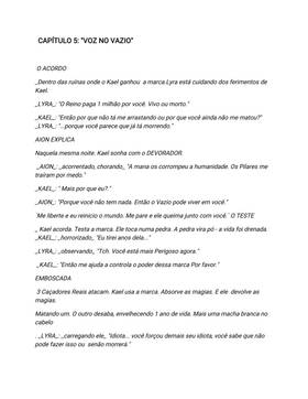Read TRÍADE DO VAZIO  5 Page 2 in Portugese