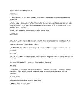 Read TRÍADE DO VAZIO  6 Page 2 in Portugese
