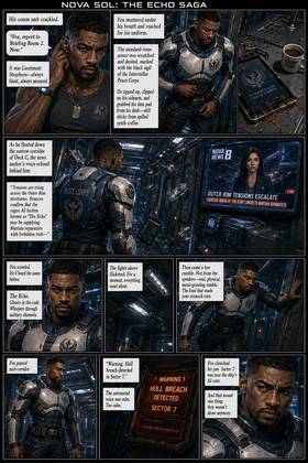 Read A Nova Sol Story: The Echo Saga Book I The Echo  1 Page 3 in English