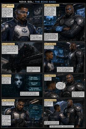 Read A Nova Sol Story: The Echo Saga Book I The Echo  1 Page 5 in English
