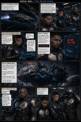 Read A Nova Sol Story: The Echo Saga Book I The Echo  1 Page 7 in English