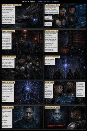 Read A Nova Sol Story: The Echo Saga Book I The Echo  1 Page 8 in English