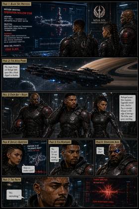 Read A Nova Sol Story: The Echo Saga Book I The Echo  2 Page 5 in English