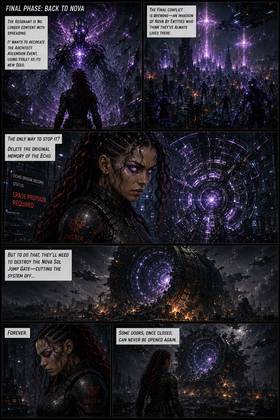 Read A Nova Sol Story: The Echo Saga Book I The Echo  5 Page 9 in English