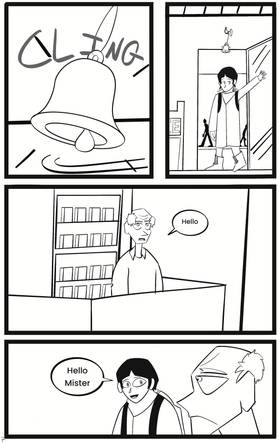 Read Little Dark Knight  1 Page 8 in English