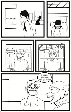 Read Little Dark Knight  1 Page 9 in English