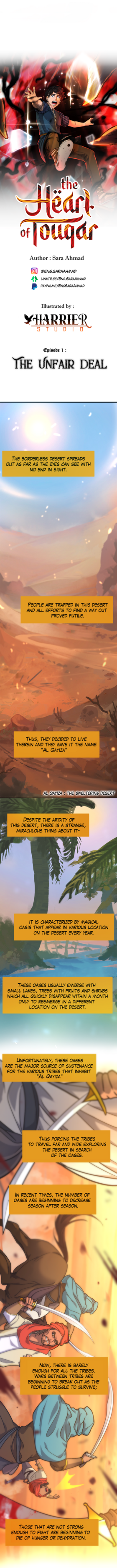 Read The Heart of Touqar - THT - English version   1 Page 2 in English