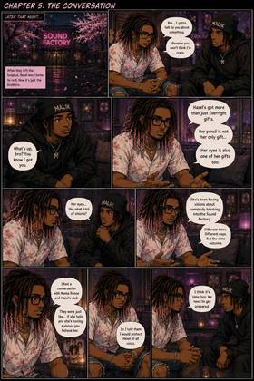 Chapter 05: The conversation.