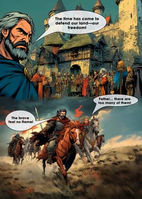 Read Blood-Stained Flag  1 Page 10 in English