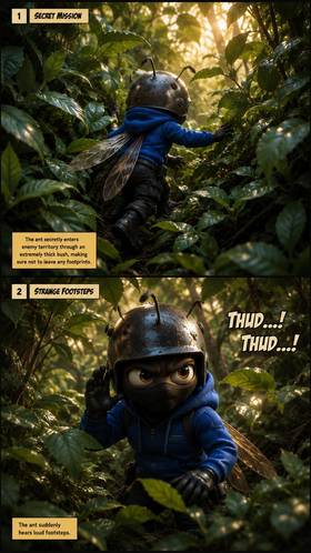 Read Ant Trouble   1 Page 2 in English