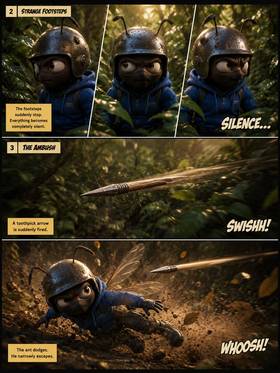 Read Ant Trouble   1 Page 3 in English