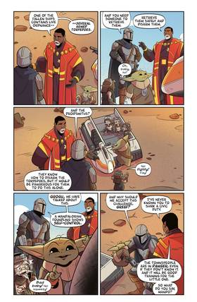 Read Star Wars: The Mandalorian and Grogu  1 Page 7 in English