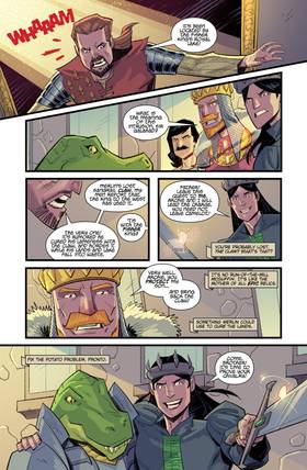Read Dino Knights  1 Page 10 in English