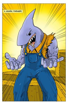 Read SHARK FARMER  1 Page 8 in English