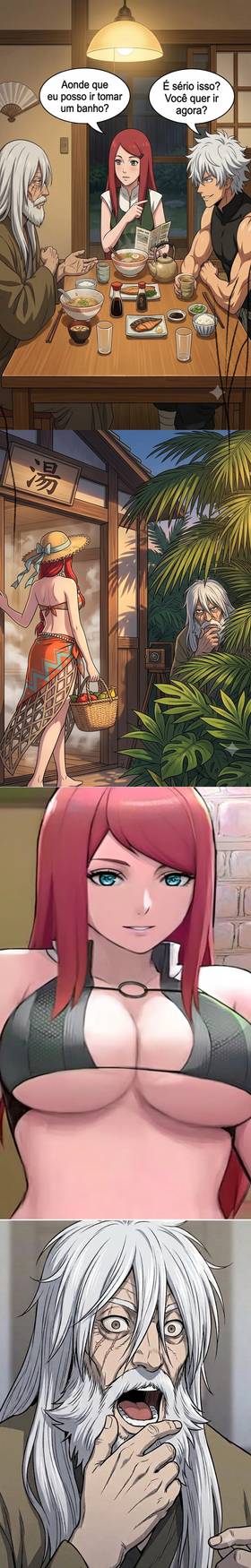 Read As aventuras da kushina  1 Page 2 in Portugese