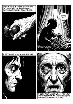 Read The Tell-Tale Heart  1 Page 8 in English