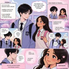 Read ¿Sera Que Puedo Llegar A Tener Un Amor De K-Dramas?  1 Page 3 in Spanish