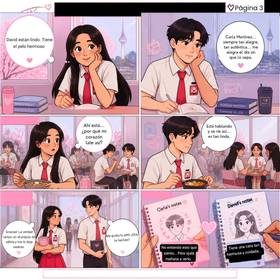 Read ¿Sera Que Puedo Llegar A Tener Un Amor De K-Dramas?  1 Page 4 in Spanish