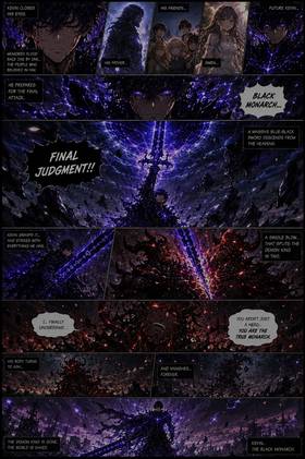 Read The black hero vs demon king The final clash  1 Page 8 in English
