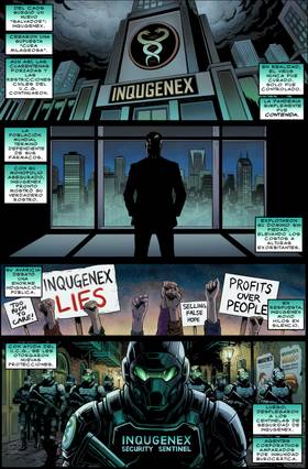 Read THE PLAGUE  1 Page 5 in Spanish