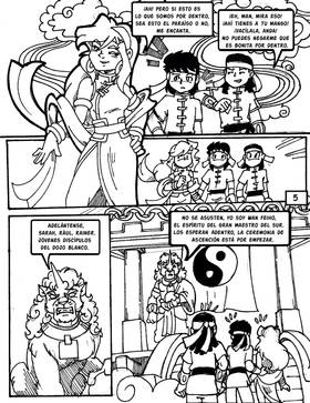 Read ESCUELA DE KUNG FU  5 Page 4 in Spanish